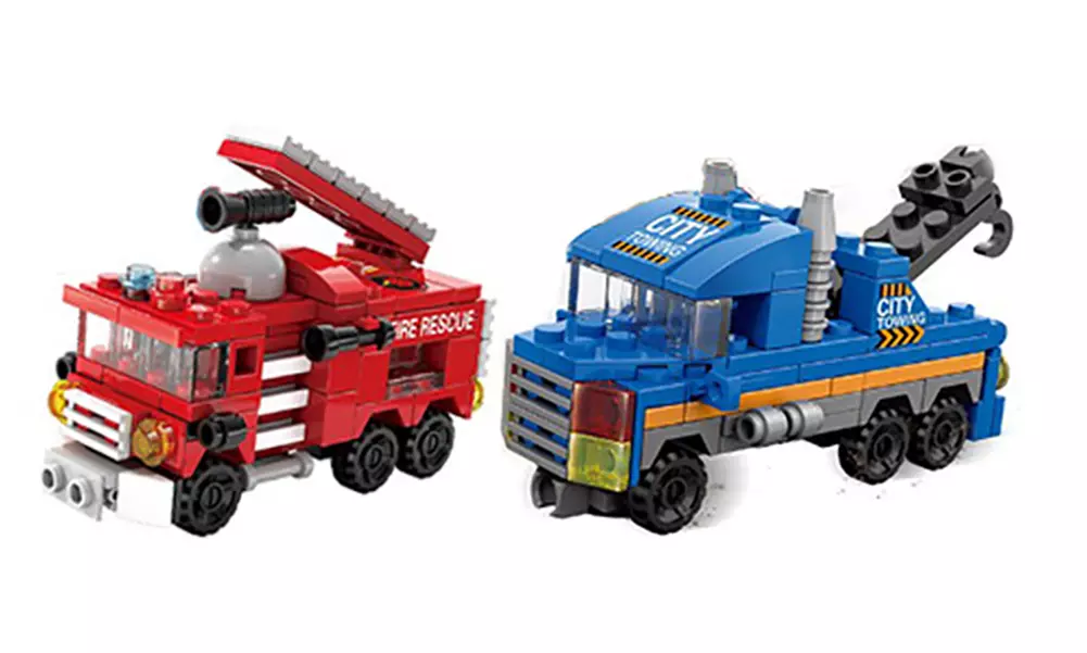 1x, 2x oder 4x Mini-Bausteine