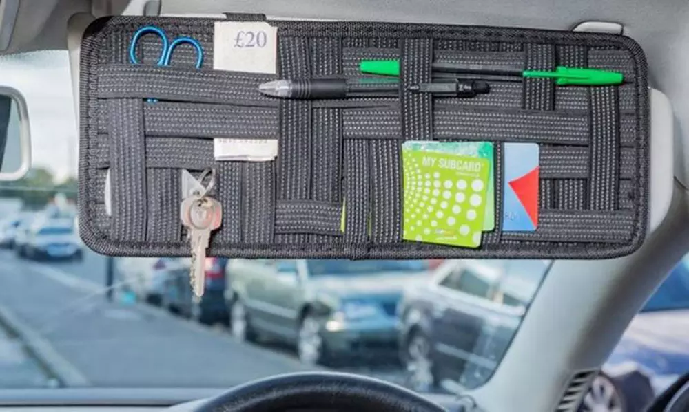 KFZ-Sonnenblenden-Organizer - Primary Image