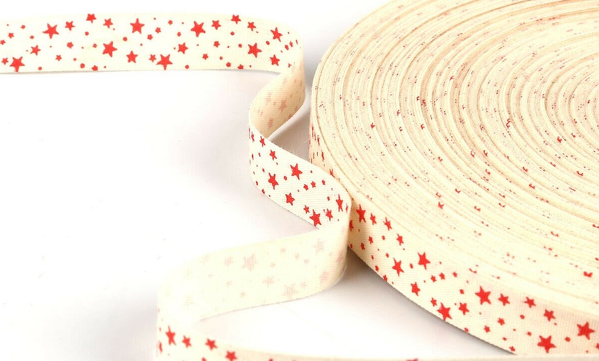 Image 12: Christmas Printed Ribbon