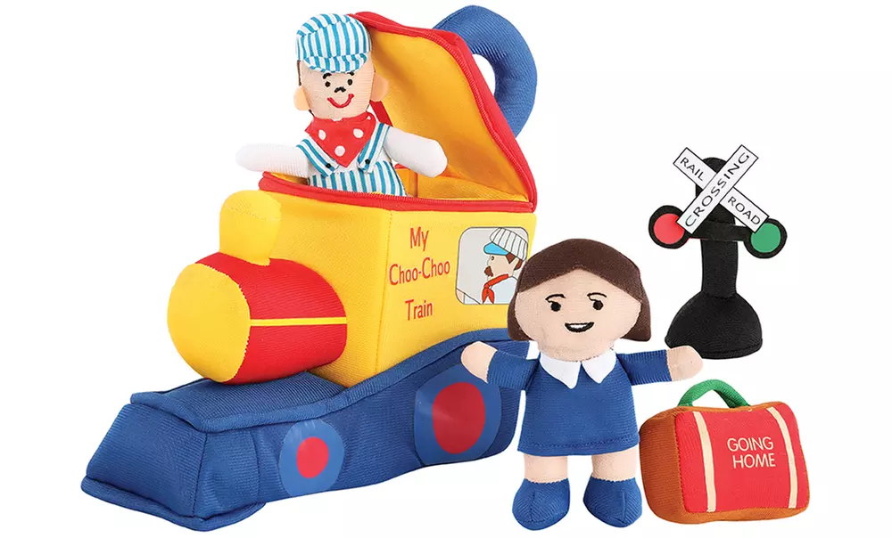 My Choo Choo Carry Along Train Toy Set (5-Piece) - Second Medium