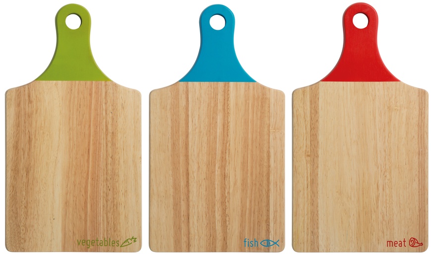 Image 1: Rubberwood Chopping Boards