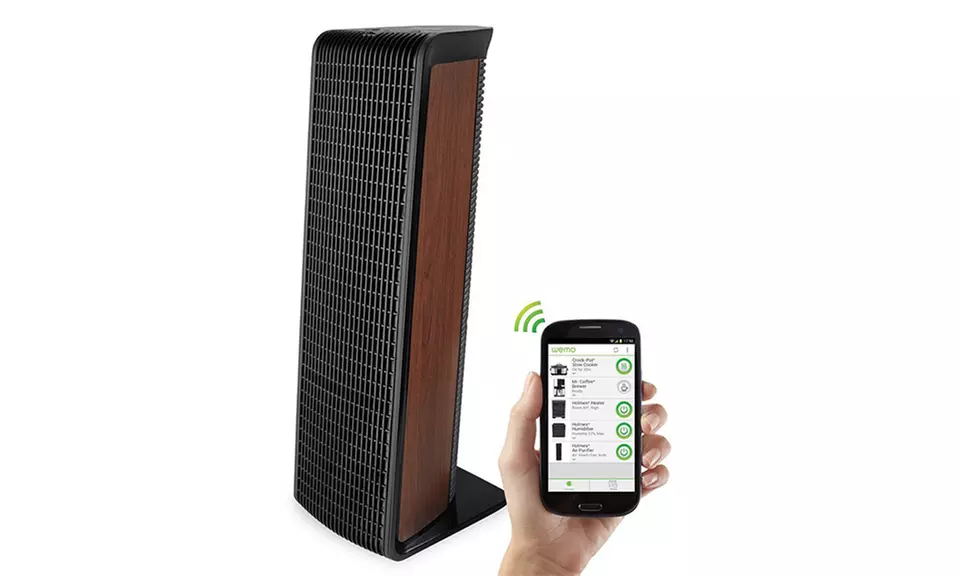 Holmes Smart WiFi-Enabled WeMo Air-Purifier Tower - Primary Image