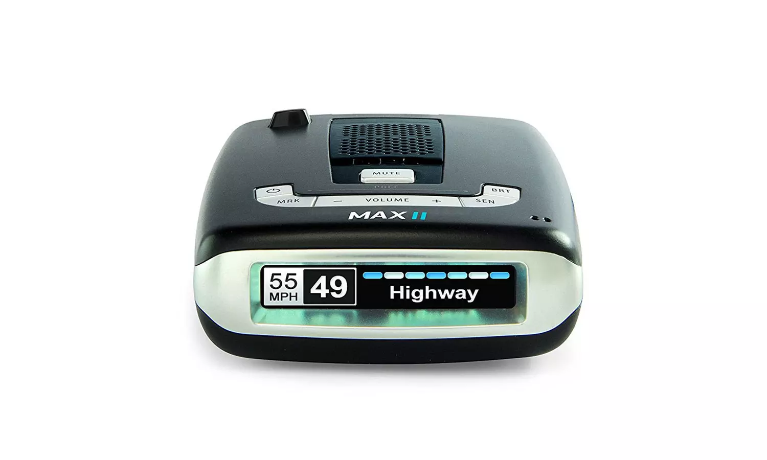 Escort Passport Max II HD Radar Detector with Bluetooth, GPS, and OLED Display - Primary Image
