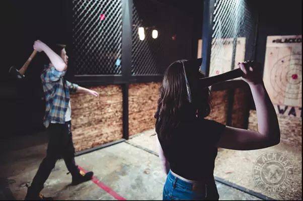 Up to 40% Off Axe Throwing at Black Oak Axe Throwing