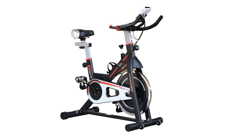 Image 3: Homcom Exercise Bikes