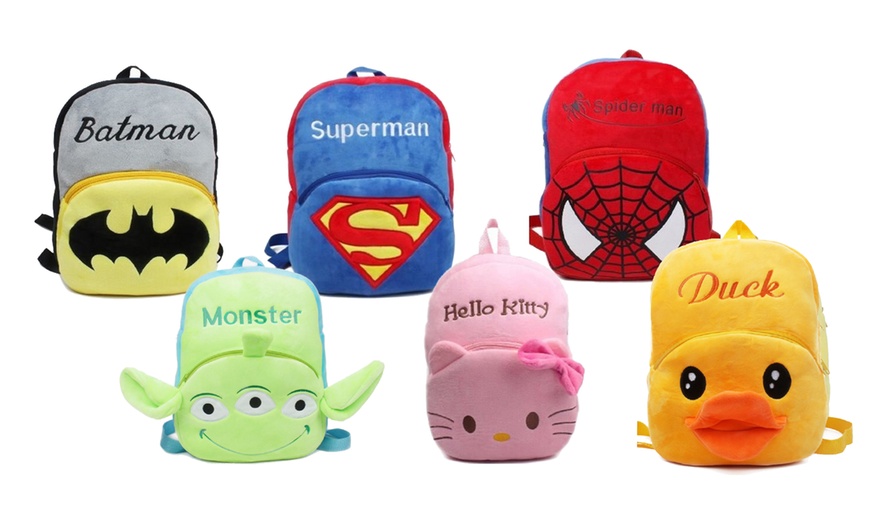 Image 1: Kids Character Backpacks