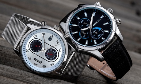 Reloj movimiento cuarzo Breed, modelos Lacroix y Andreas