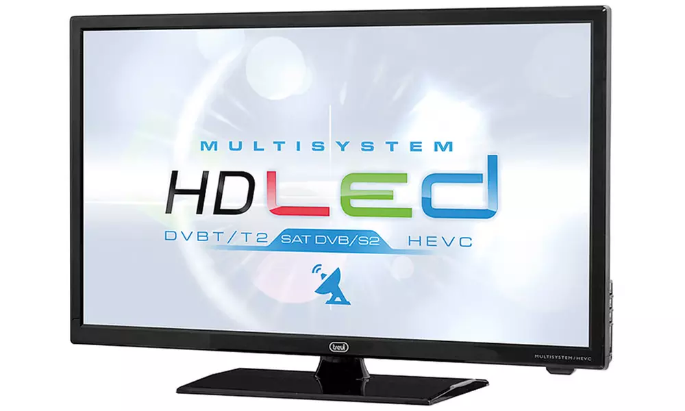 Télévision haute définition LED avec lecteur DVD intégré, de 19 à 24", tuner HD, prise allume cigare - Second Medium