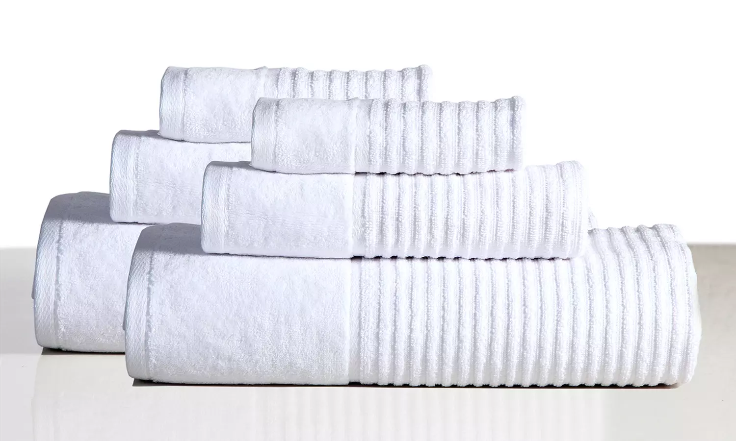 Avalon 100% Cotton Bath Towel Set (6-Piece) - Second Medium