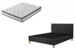 Lit Alhambra en simili cuir, confort optimal et design élégant, matelas en option, Sampur, livraison offerte - Image 7
