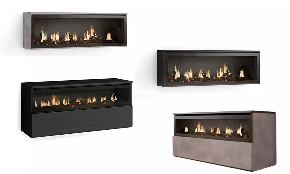 Cheminée décorative "Cozy" à LED, livraison offerte - Primary Image