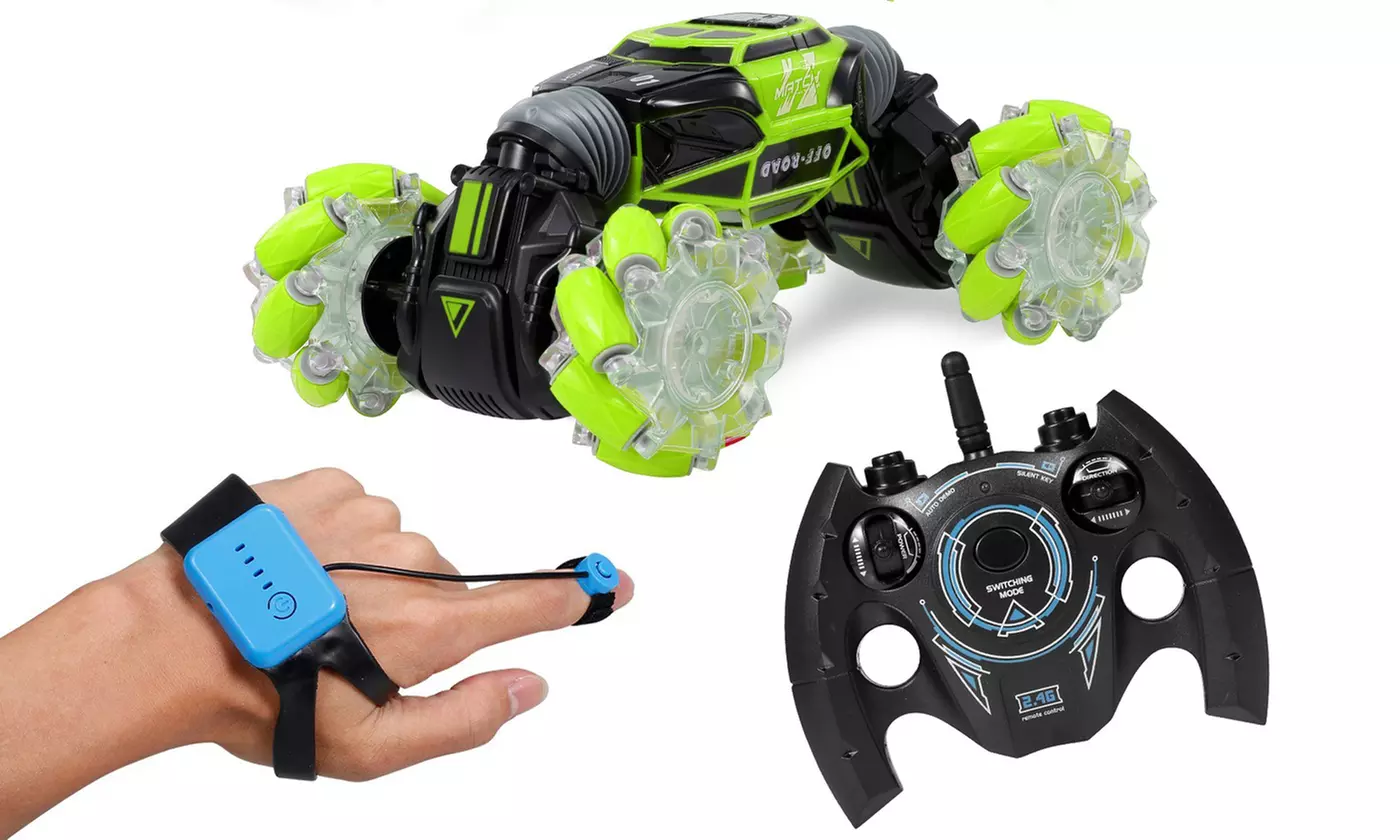 Voiture RC Pilotage Tout Terrain télécommande et gestuel Drift Twist Car - Primary Image