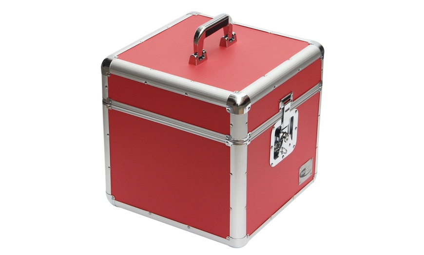 Image 7: Vinyl Storage Case for 100 12'' LPs