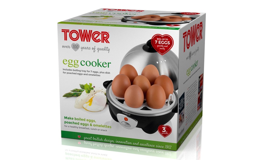 Image 9: Tower Egg Cooker/Poacher