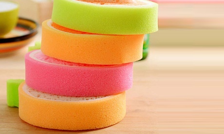 Fino a 8 spugnette da cucina disponibili in 4 fantasie con spedizione gratuita