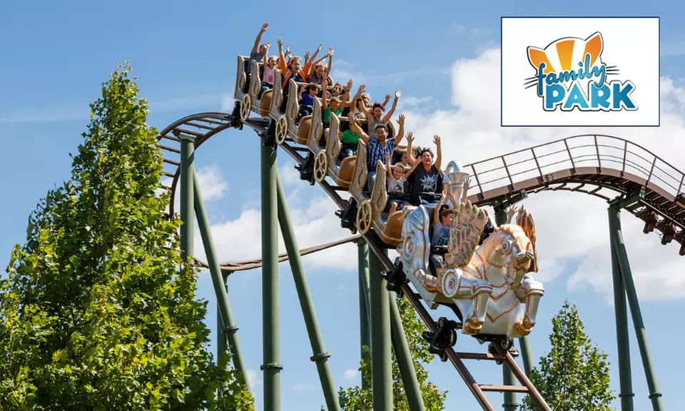 4 Tagestickets für 2 Erwachsene und 2 Kinder für den Freizeitpark „Familypark“ in Österreich (13% sparen) - Primary Image