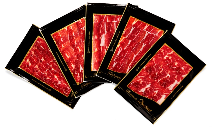 Image 8: Up to 30 Sachets of Vacuum-Packed Sliced Iberian Ham 100g