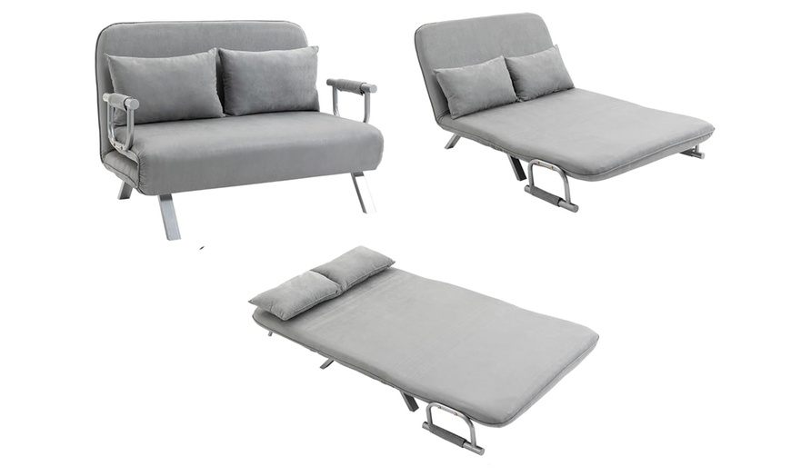 Image 5: Two-Seater Sofa Bed