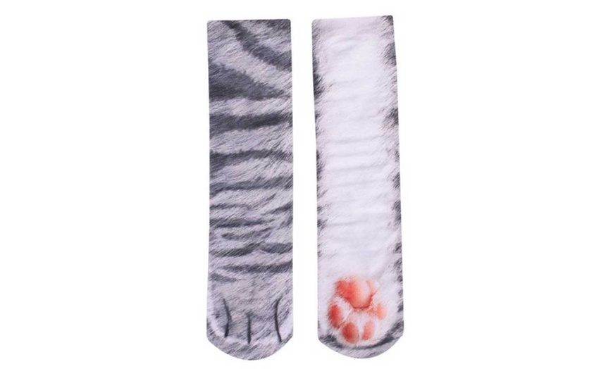 Image 7: Animal Paw Printed Socks