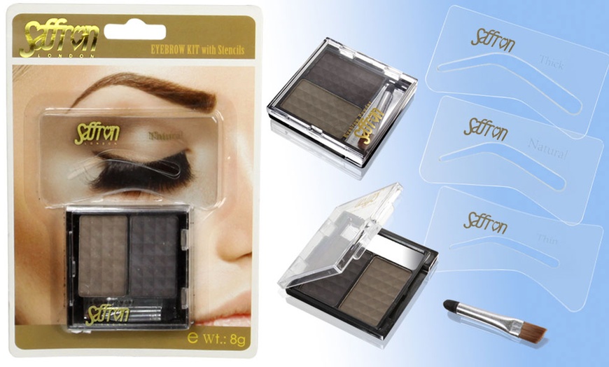 Image 3: Eyebrow Kit with Stencils