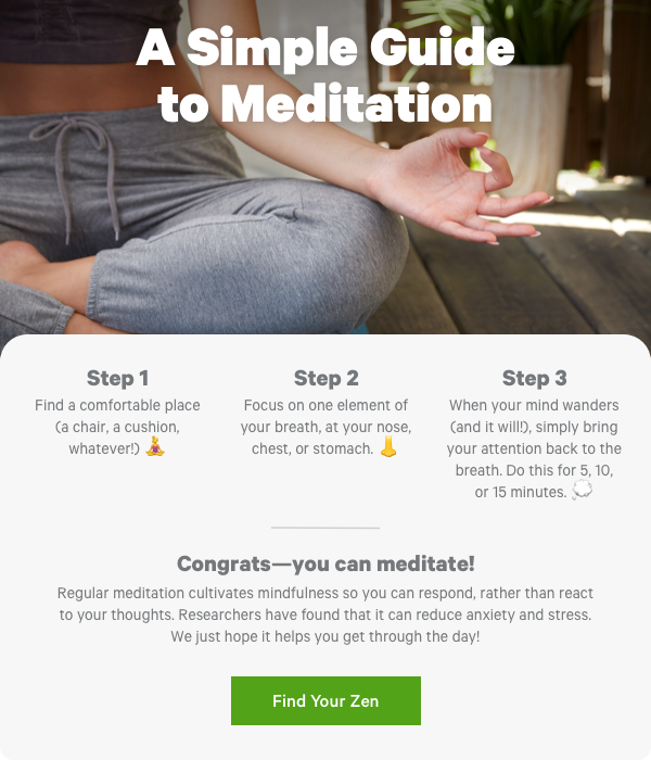A Simple Guide to Meditation