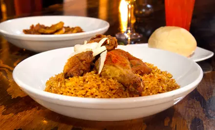 Two-Course African Dinner for Two or Four with Drinks at Iyanze (Up to 48% Off) - Primary Image