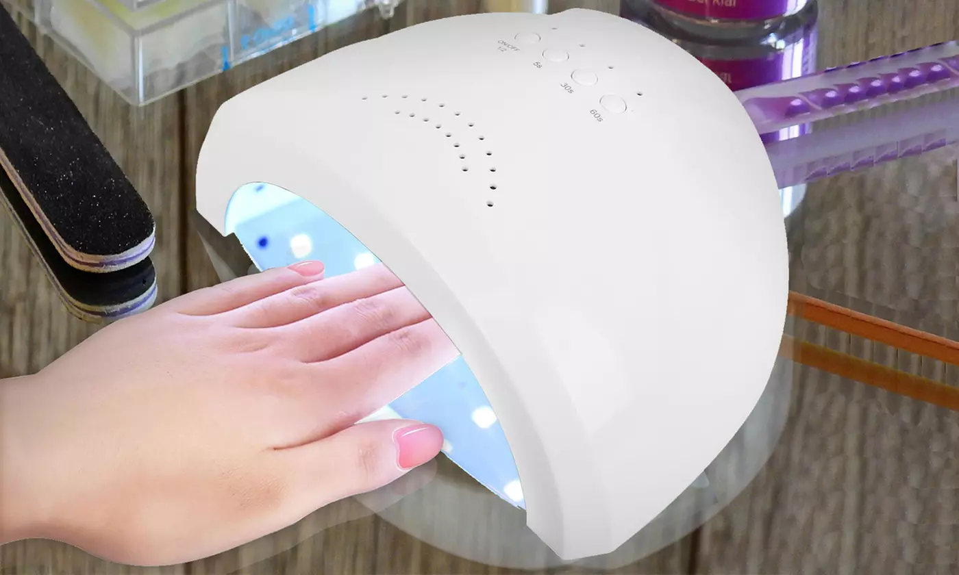 iMounTEK Nail Dryer with UV LED Lamp, 30 LEDs, and PIR Sensor - Primary Image
