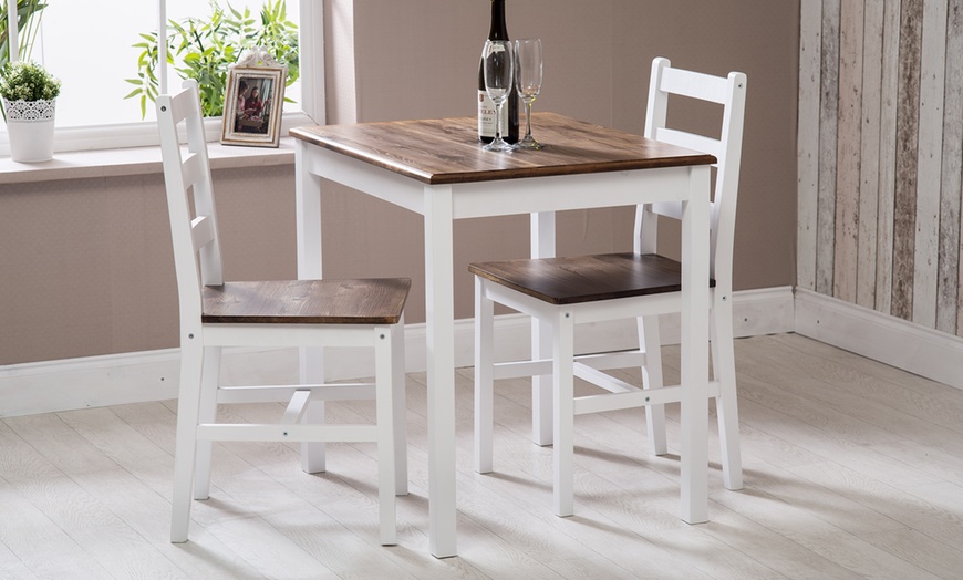 Image 3: Pine Dining Furniture Collection