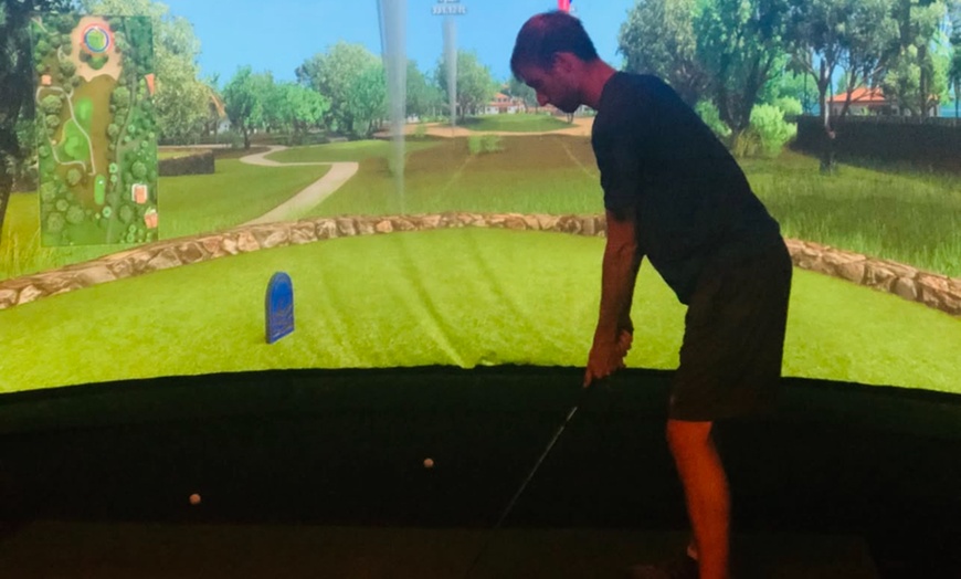 Image 7: Up to 44% Off Golf Simulator at Range Restaurant & Cocktail Bar