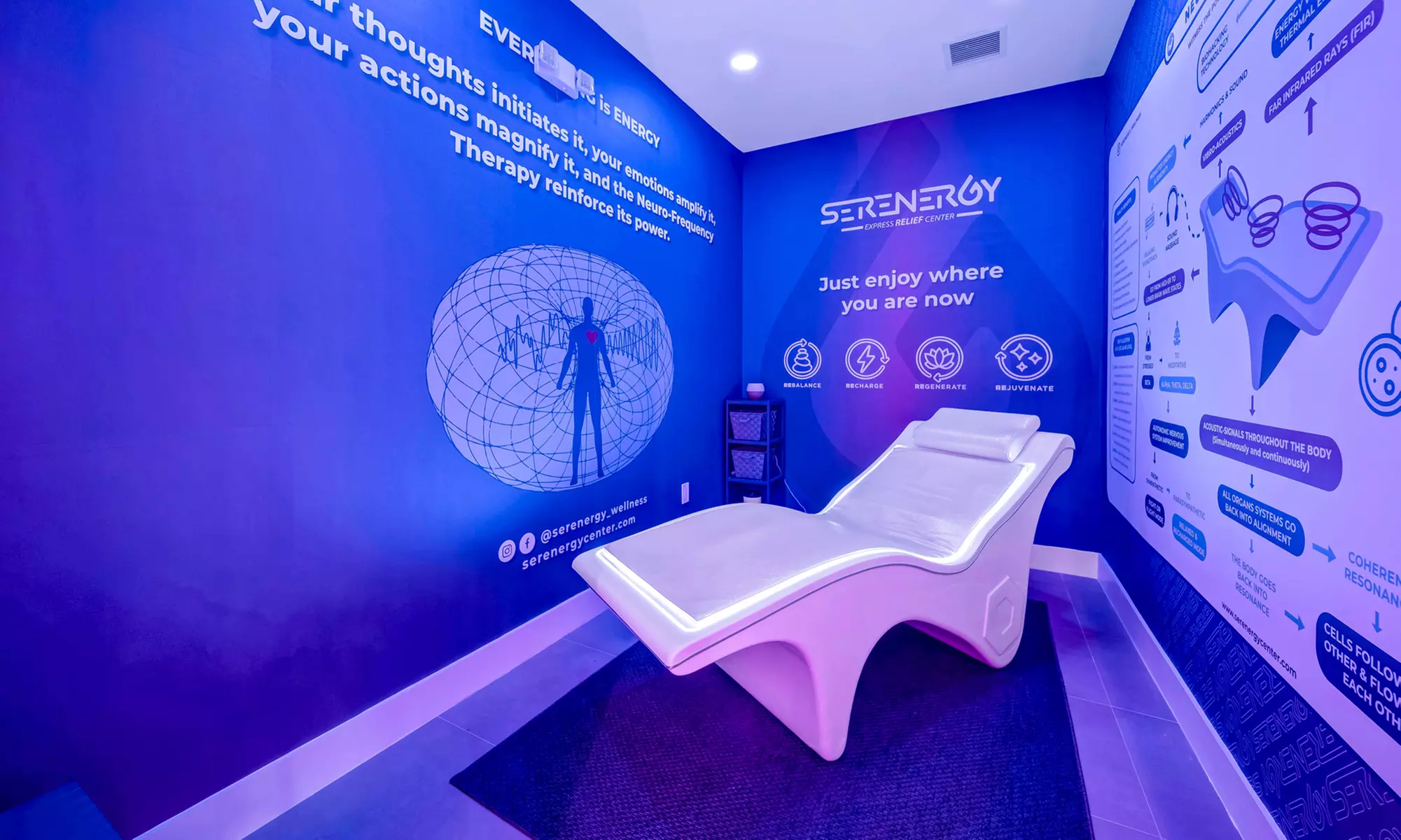 Temperature Contrast + BioCharger Reset – Single or 2-Person Session
