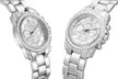 Montres Louise Pearl ornées de cristaux Swarovski® - Second Medium