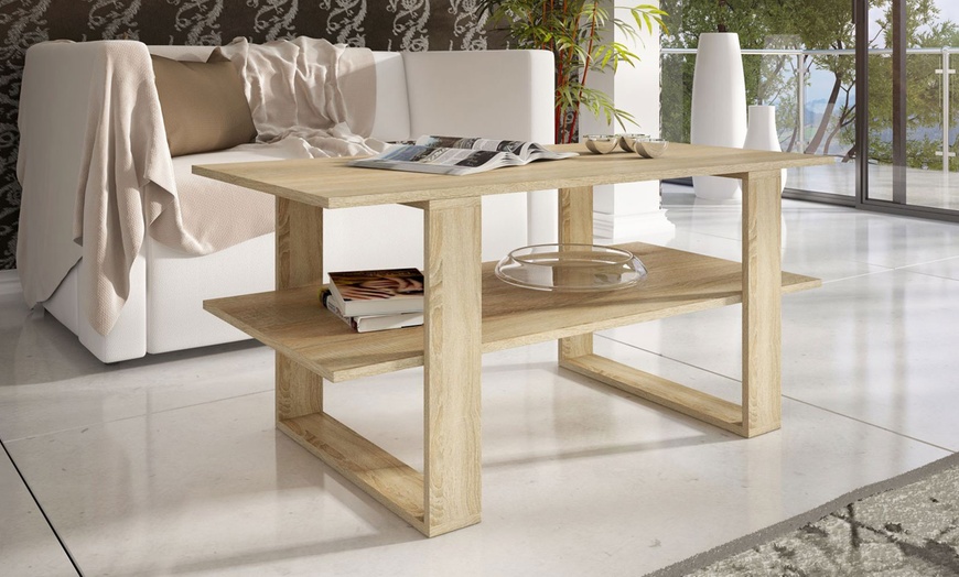 Image 5: Double Layer Coffee Table