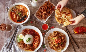 $40 to Spend on Malaysian Food (Mon-Fri)