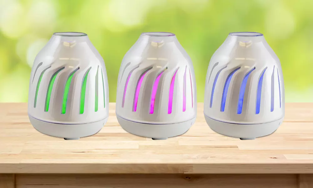 Gurunanda Ultrasonic Pearl Diffuser with Bonus Essential Oil - Primary Image