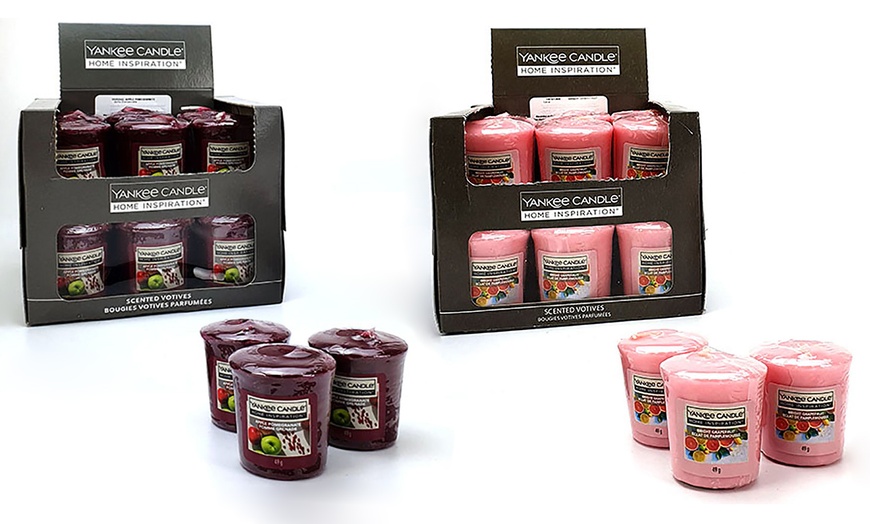 Image 2: Yankee Candle Votive Candle Set