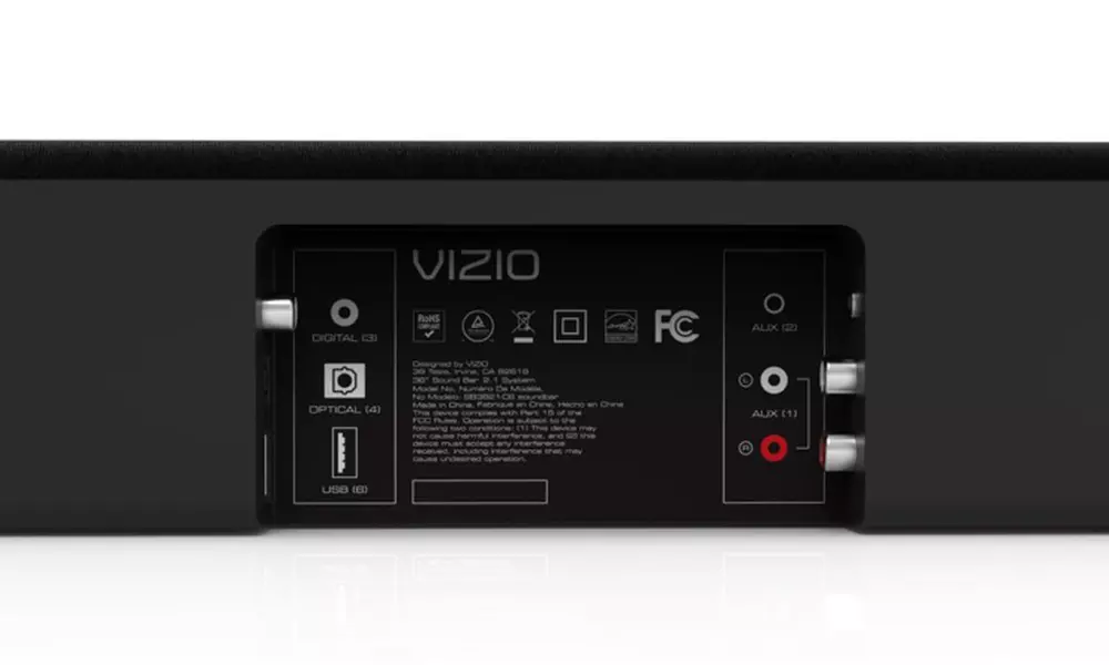 VIZIO 28" SB2821-D6 2.1 Channel Sound Bar (Manufacturer Refurbished) - Second Medium