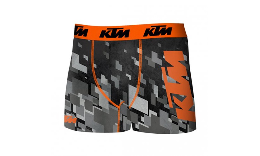 Image 3: Pack 4 boxers KTM microfibre 