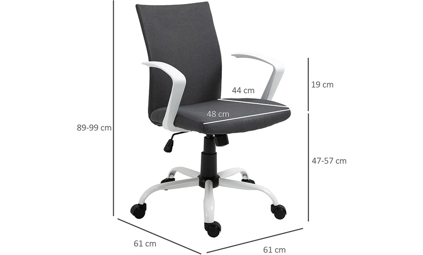 Image 4: Vinsetto Office Chair