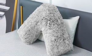 Soft and Fluffy V-Shape Fleece Pillow