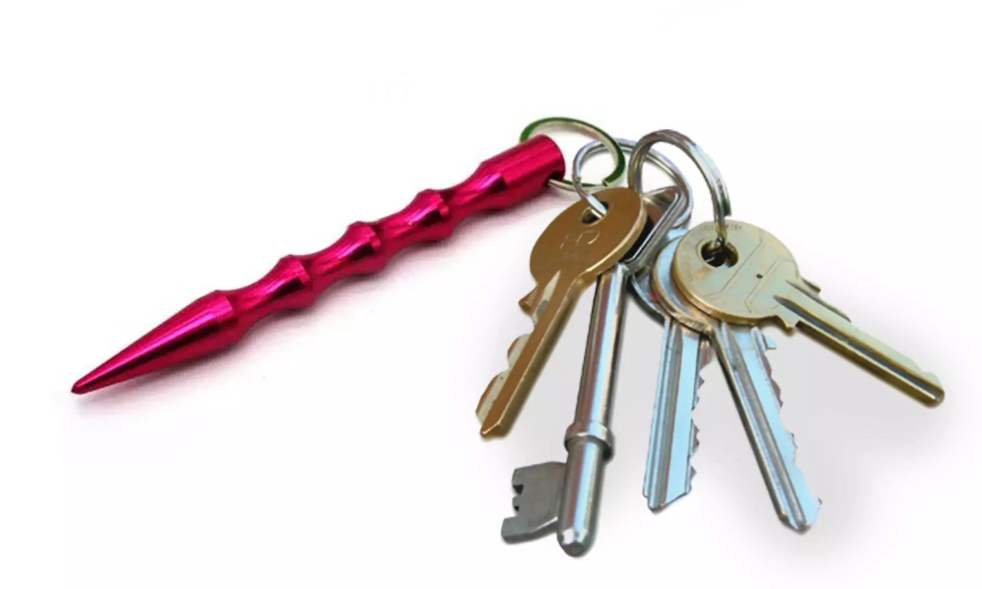 Pointed Self Defense Pencil Stick Keychain (2-Pack) - Second Medium