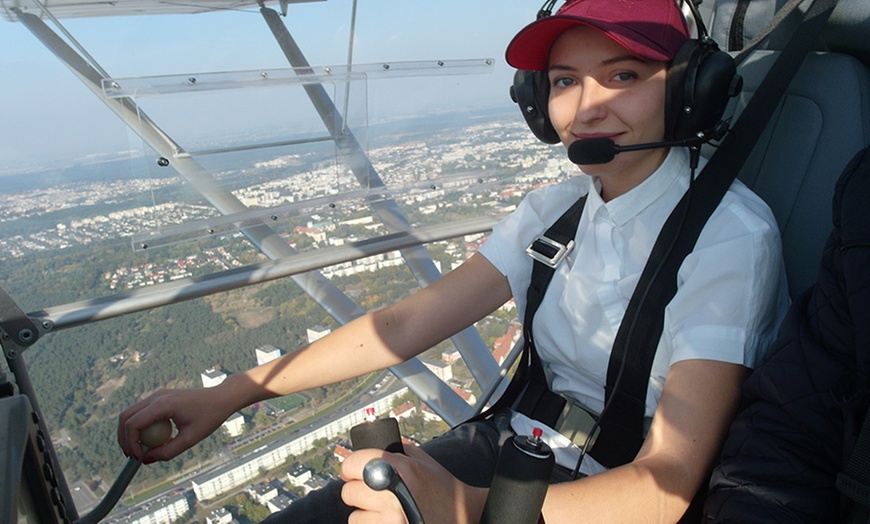 Image 6: Lot widokowy samolotem ultralekkim z sesją foto lub szkolenie pilota