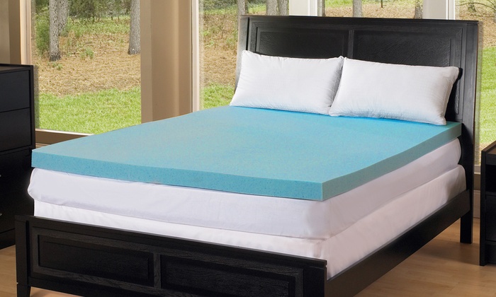 royal comfort gel memory foam mattress topper