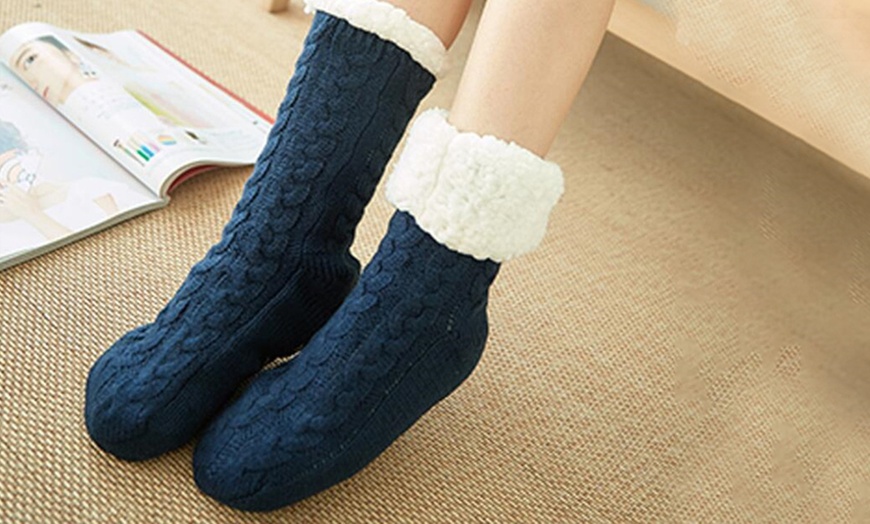 Image 4: Fleece Lined Socks
