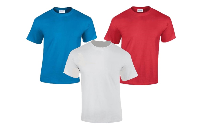 Image 4: Pack de t-shirts homme basiques