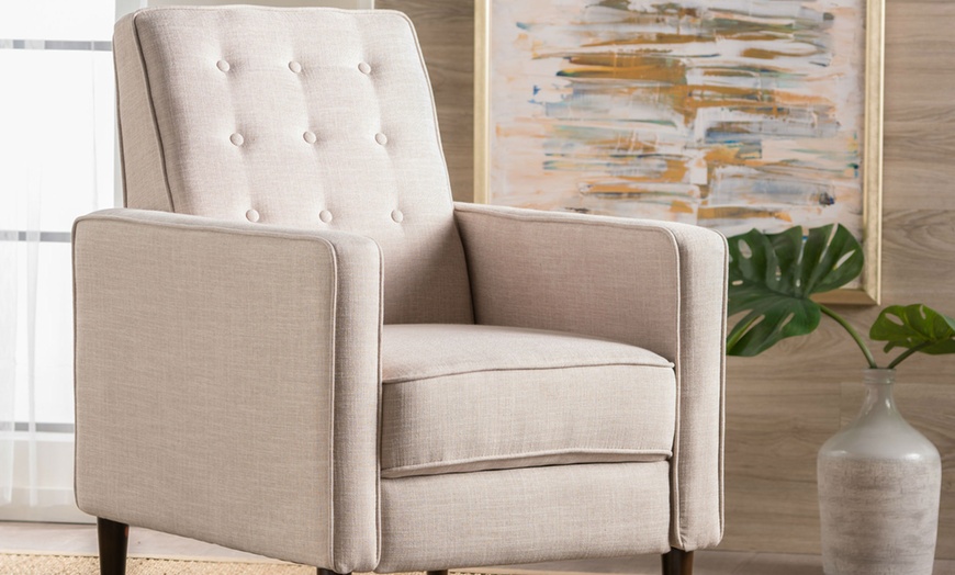 Moran Mid-Century Modern Recliner Chair | Groupon