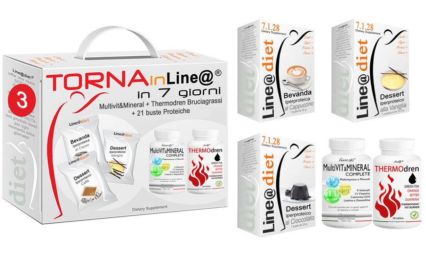 Image 4: Fino a 3 kit Torna in Linea per dieta dimagrante Line@Diet