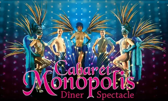 Dîner-spectacle, formule hors boissons, pour 2 ou 4 personnes dès 59,99 € au Cabaret Monopolis - Primary Image