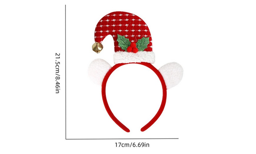 Image 8: One Or Six Christmas Headband Decorations