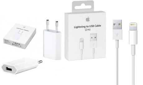 Cavo Apple Lightning® da 1 o 2 m o adattatore originale