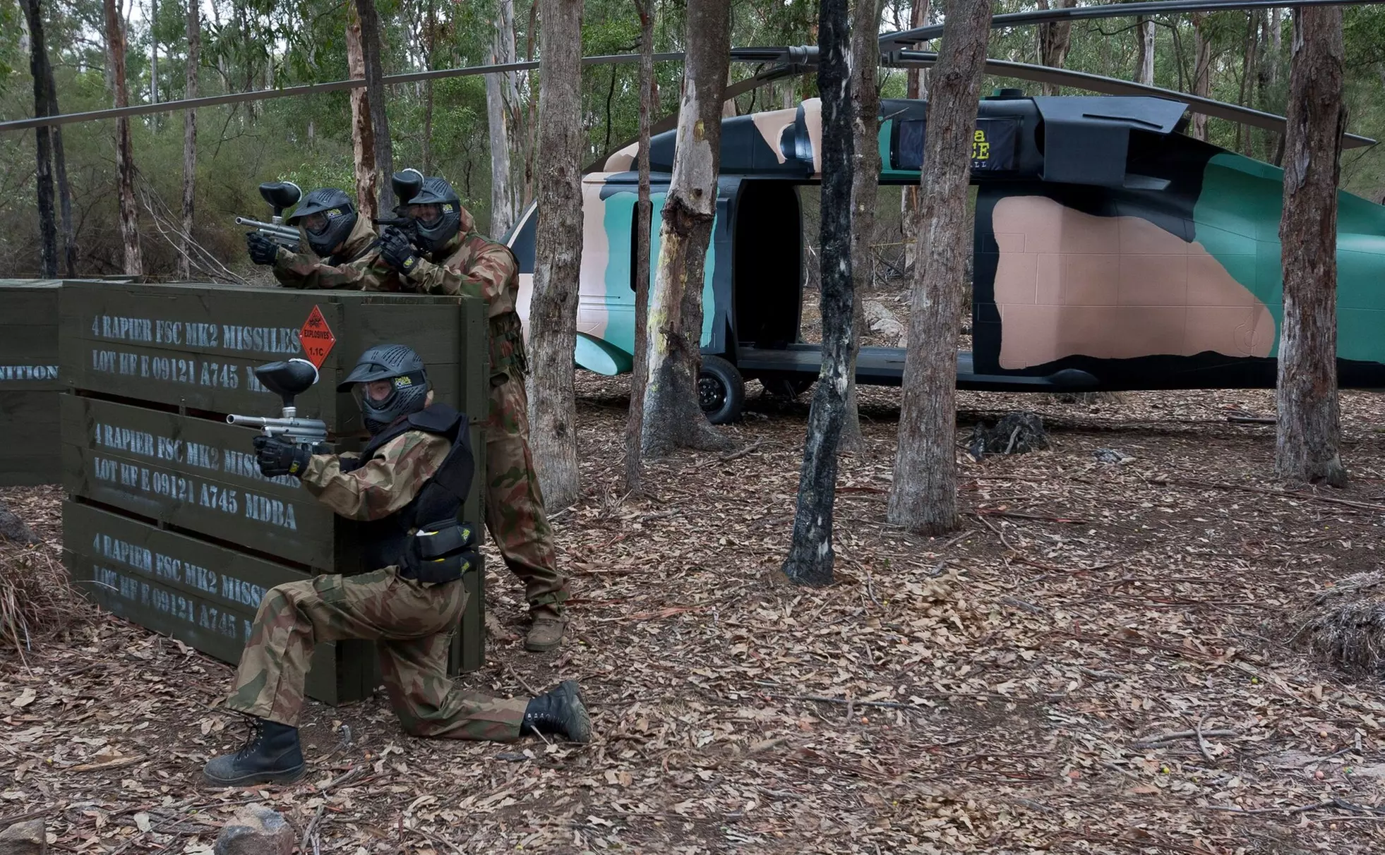 Paintball Game for One ($10), Two ($19) Four ($29) or Six People ($39) at Delta Force Paintball (Up to $221.70 Value) - Primary Image